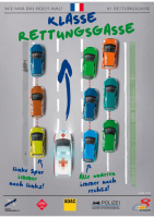 Rettungsgasse-französisch