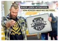 Biker leben intensiver. Von kürzer war nie die Rede.