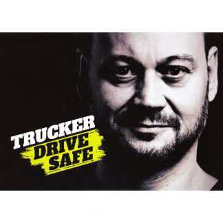 Trucker drive safe Karte
